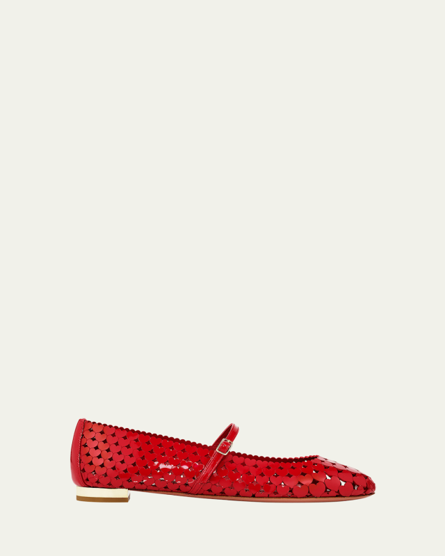 Amourose Mary Jane Ballerina Flats